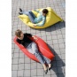 Chillout-Bag - banana, Sitz-Liege, 40x116 cm (B/T), Höhe 56 cm, 